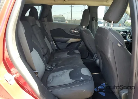 2017 Jeep Cherokee Sport из США, поврежденный, VIN 1C4PJLAB2HW654777